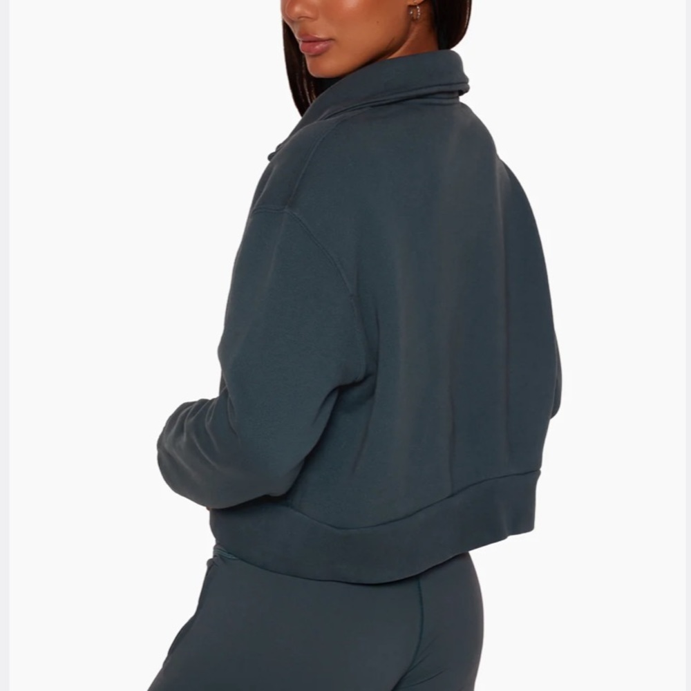 Set Active Collared Zip Up - image 3